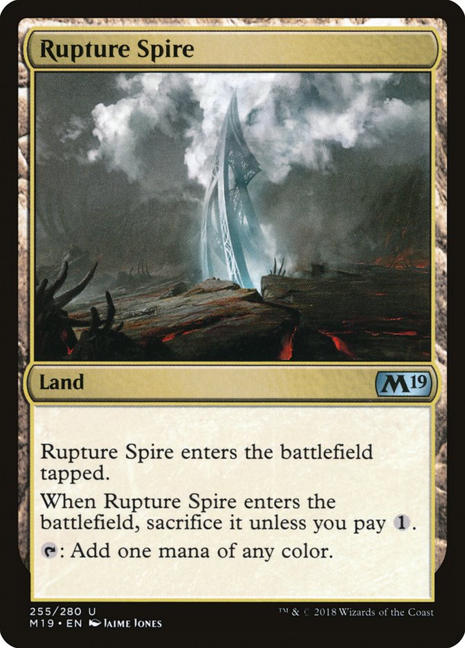 Rupture Spire [Core Set 2019] | Deep Dive Games St. Marys