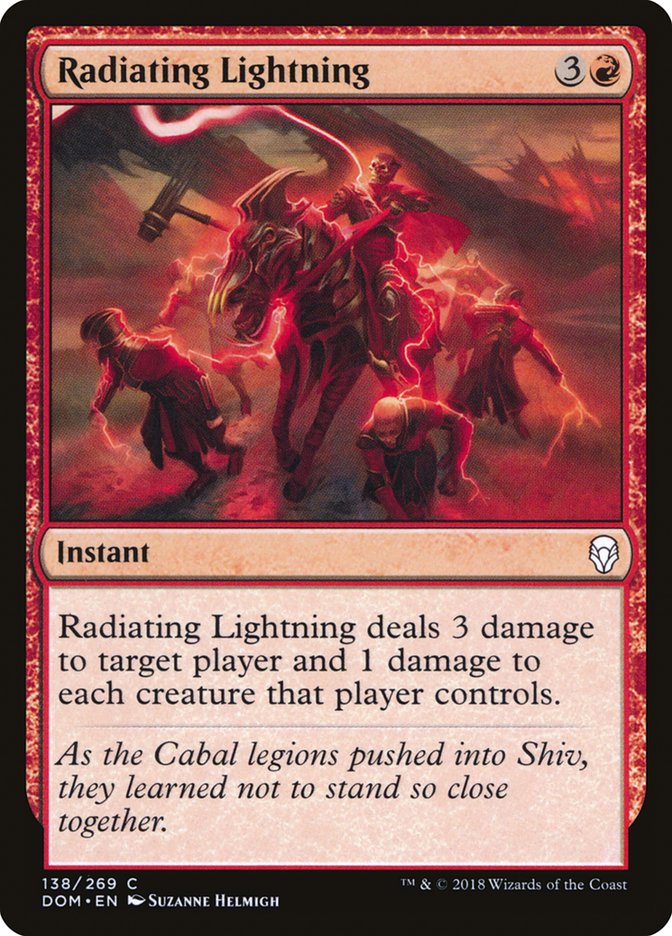 Radiating Lightning [Dominaria] | Deep Dive Games St. Marys