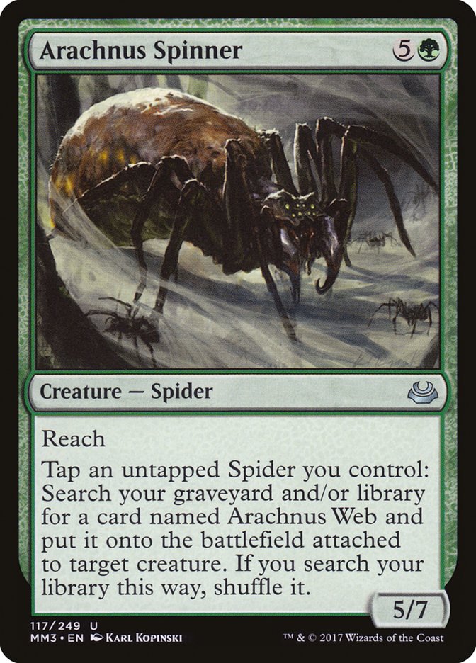 Arachnus Spinner [Modern Masters 2017] | Deep Dive Games St. Marys