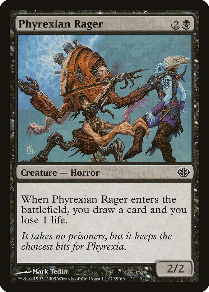 Phyrexian Rager [Duel Decks: Garruk vs. Liliana] | Deep Dive Games St. Marys