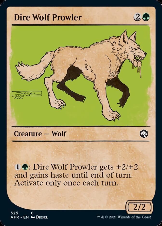 Dire Wolf Prowler (Showcase) [Dungeons & Dragons: Adventures in the Forgotten Realms] | Deep Dive Games St. Marys