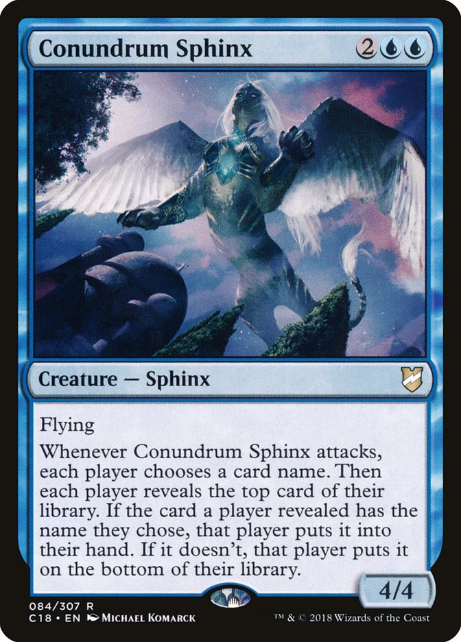 Conundrum Sphinx [Commander 2018] | Deep Dive Games St. Marys