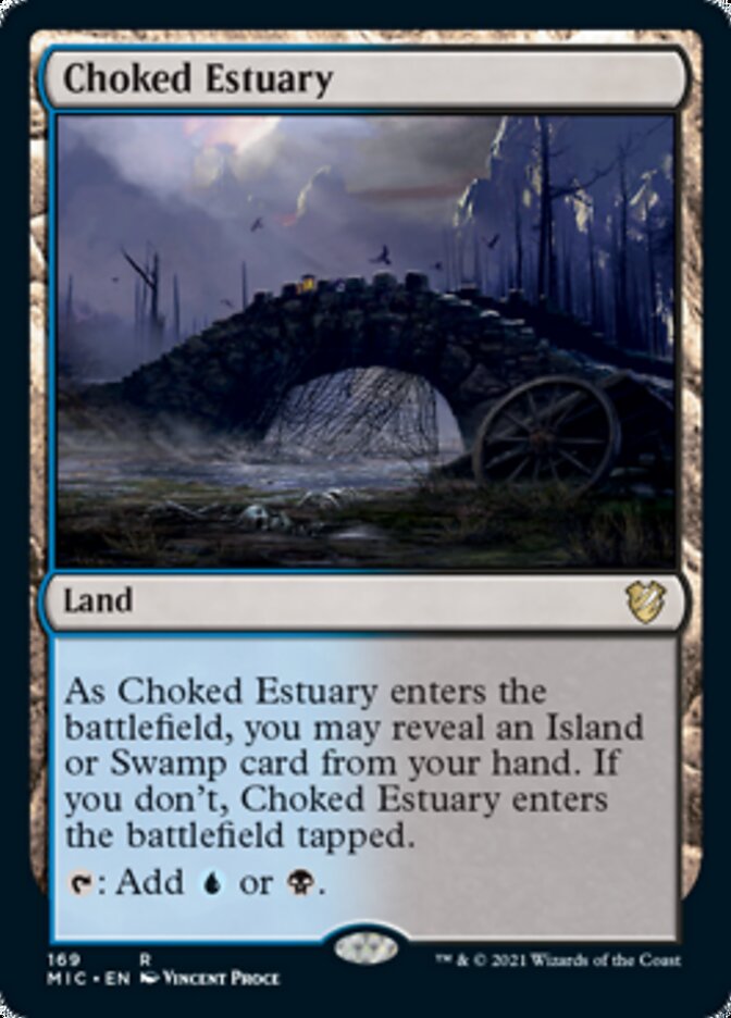 Choked Estuary [Innistrad: Midnight Hunt Commander] | Deep Dive Games St. Marys