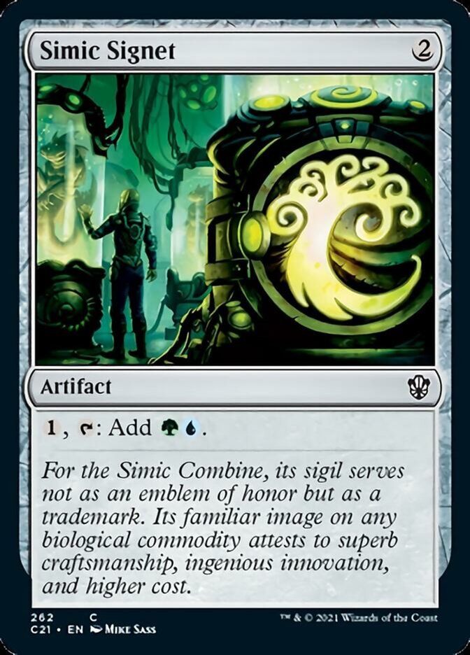 Simic Signet [Commander 2021] | Deep Dive Games St. Marys