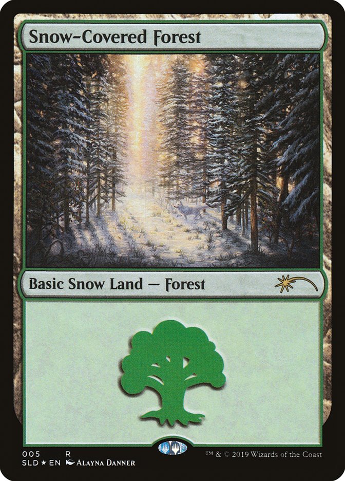 Snow-Covered Forest (005) [Secret Lair Drop Series] | Deep Dive Games St. Marys