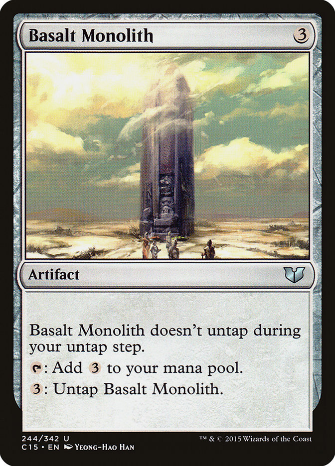 Basalt Monolith [Commander 2015] | Deep Dive Games St. Marys