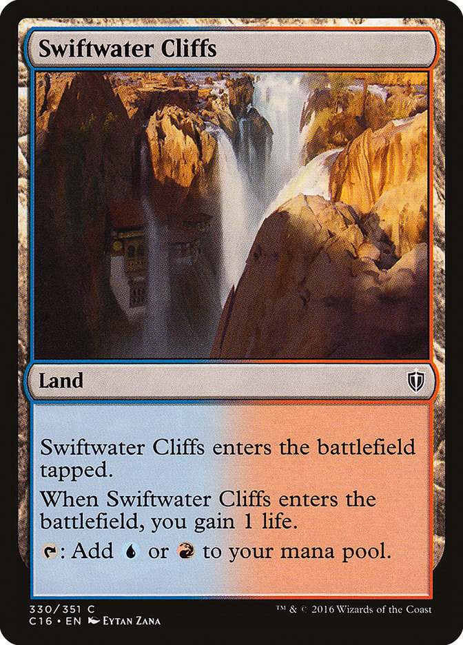 Swiftwater Cliffs [Commander 2016] | Deep Dive Games St. Marys