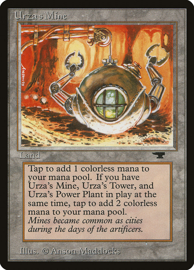 Urza's Mine (Orange Background) [Antiquities] | Deep Dive Games St. Marys