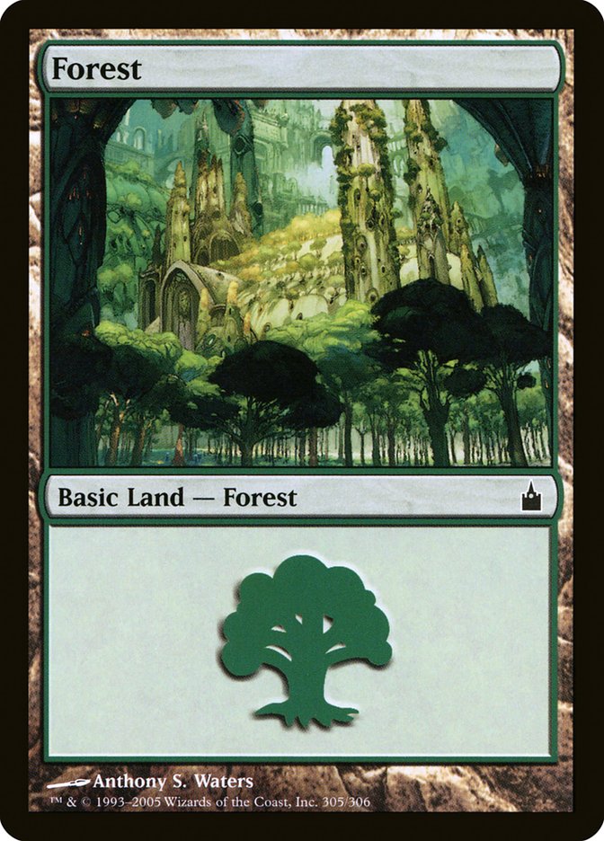 Forest (305) [Ravnica: City of Guilds] | Deep Dive Games St. Marys