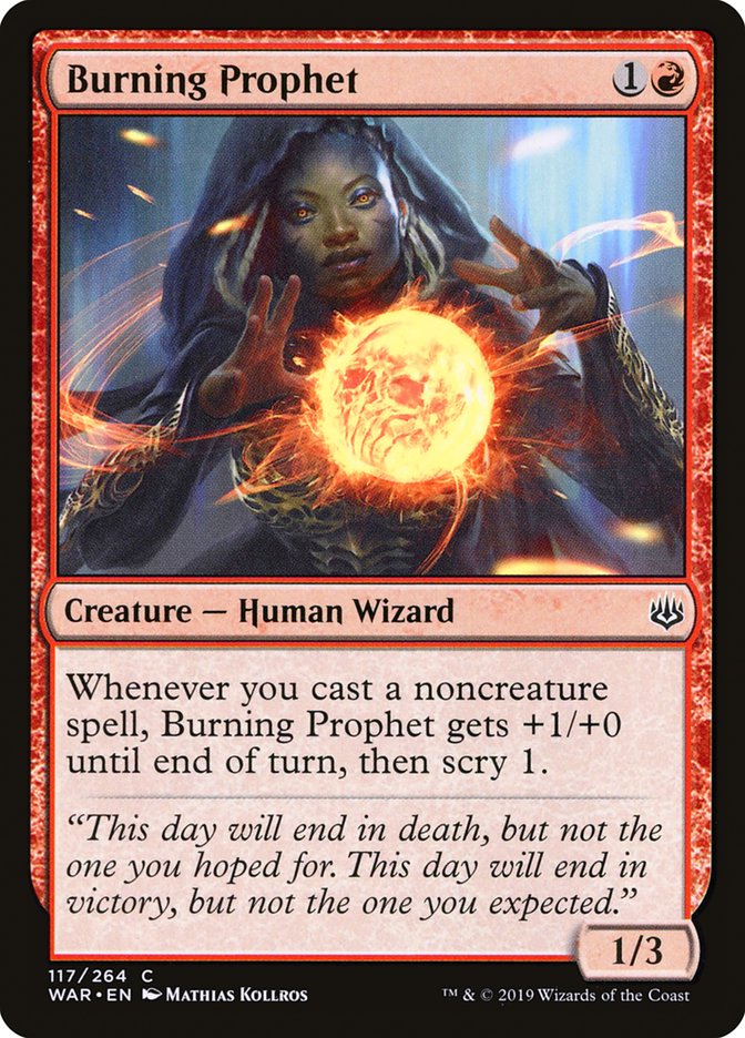 Burning Prophet [War of the Spark] | Deep Dive Games St. Marys