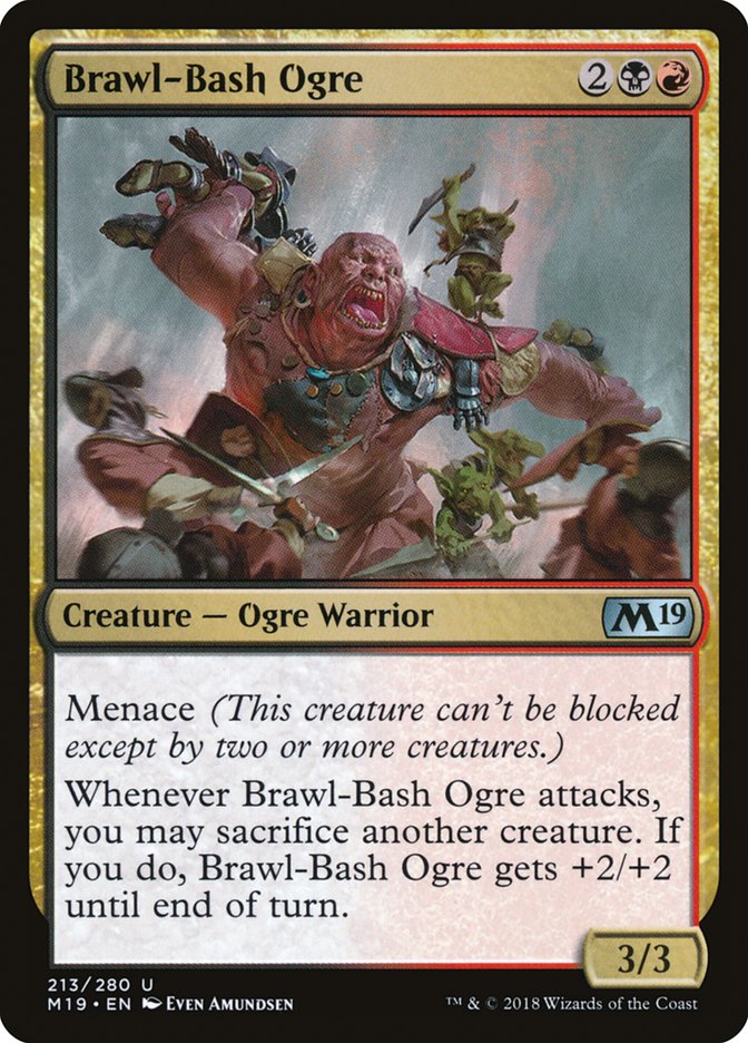 Brawl-Bash Ogre [Core Set 2019] | Deep Dive Games St. Marys