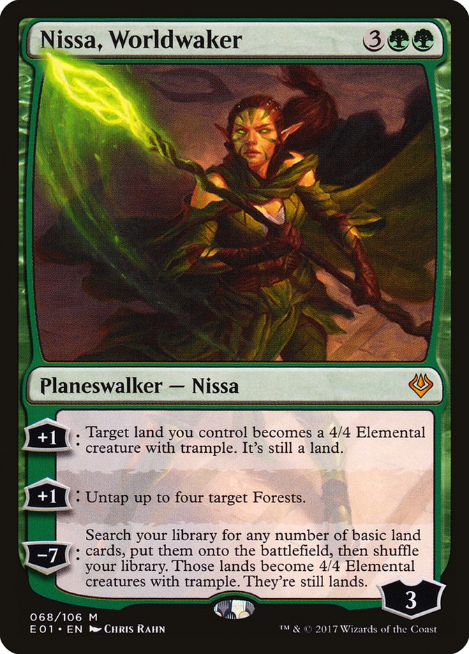 Nissa, Worldwaker [Archenemy: Nicol Bolas] | Deep Dive Games St. Marys