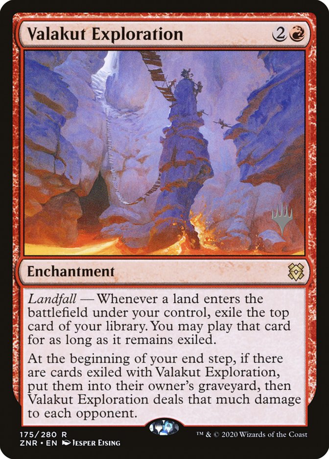 Valakut Exploration (Promo Pack) [Zendikar Rising Promos] | Deep Dive Games St. Marys