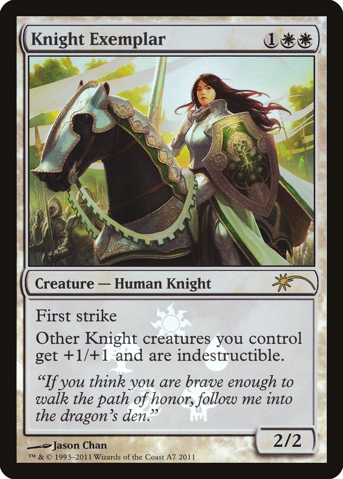 Knight Exemplar [Resale Promos] | Deep Dive Games St. Marys