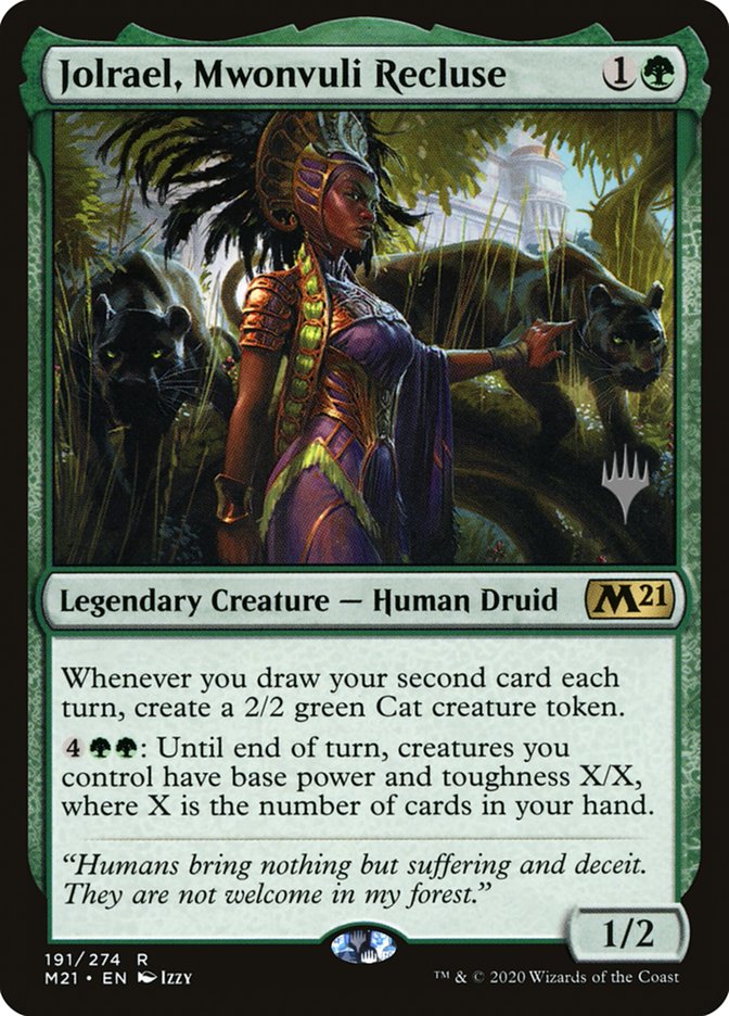 Jolrael, Mwonvuli Recluse (Promo Pack) [Core Set 2021 Promos] | Deep Dive Games St. Marys