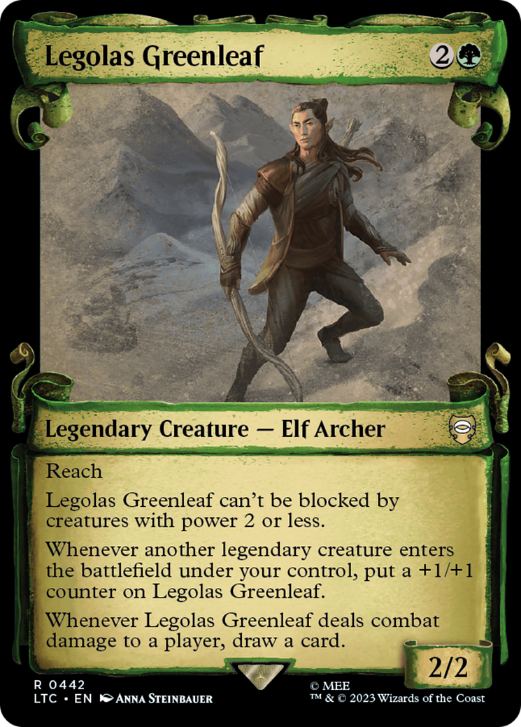 Legolas Greenleaf [The Lord of the Rings: Tales of Middle-Earth Commander Showcase Scrolls] | Deep Dive Games St. Marys