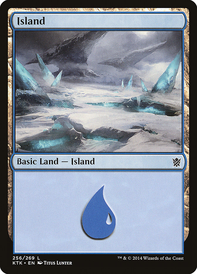 Island (256) [Khans of Tarkir] | Deep Dive Games St. Marys
