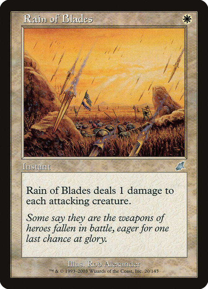 Rain of Blades [Scourge] | Deep Dive Games St. Marys