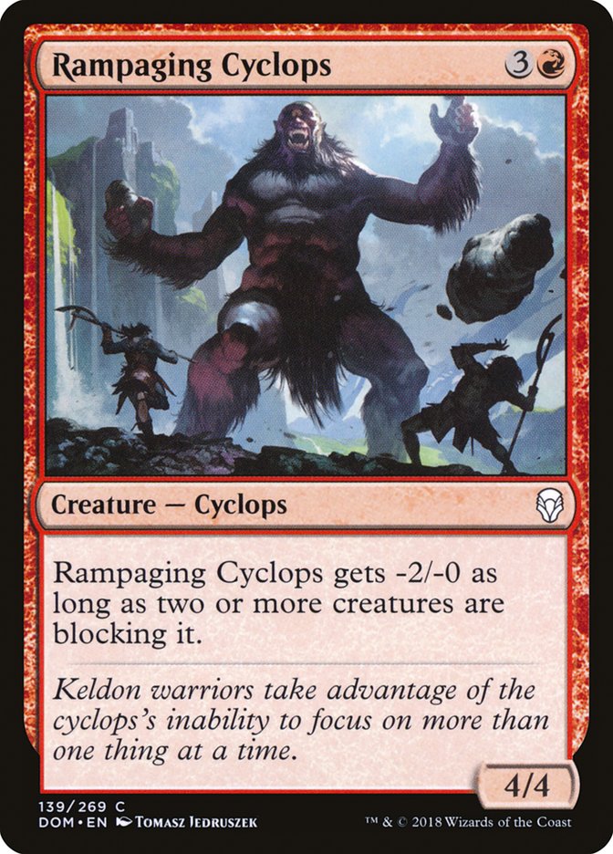 Rampaging Cyclops [Dominaria] | Deep Dive Games St. Marys