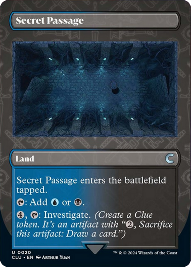 Secret Passage (Borderless) [Ravnica: Clue Edition] | Deep Dive Games St. Marys