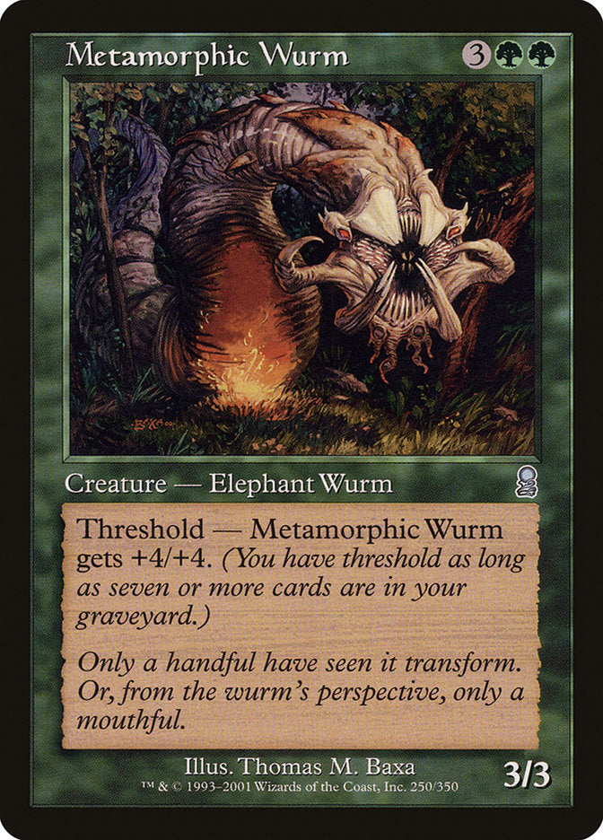 Metamorphic Wurm [Odyssey] | Deep Dive Games St. Marys