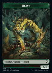 Satyr // Beast Double-Sided Token [Commander Legends: Battle for Baldur's Gate Tokens] | Deep Dive Games St. Marys