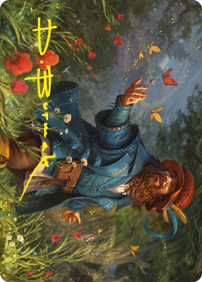 Tom Bombadil Art Card (Gold-Stamped Signature) [The Lord of the Rings: Tales of Middle-earth Art Series] | Deep Dive Games St. Marys