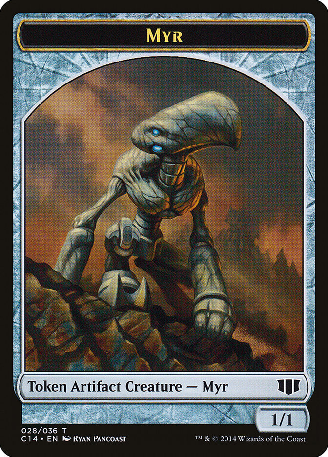 Myr // Pentavite Double-Sided Token [Commander 2014 Tokens] | Deep Dive Games St. Marys