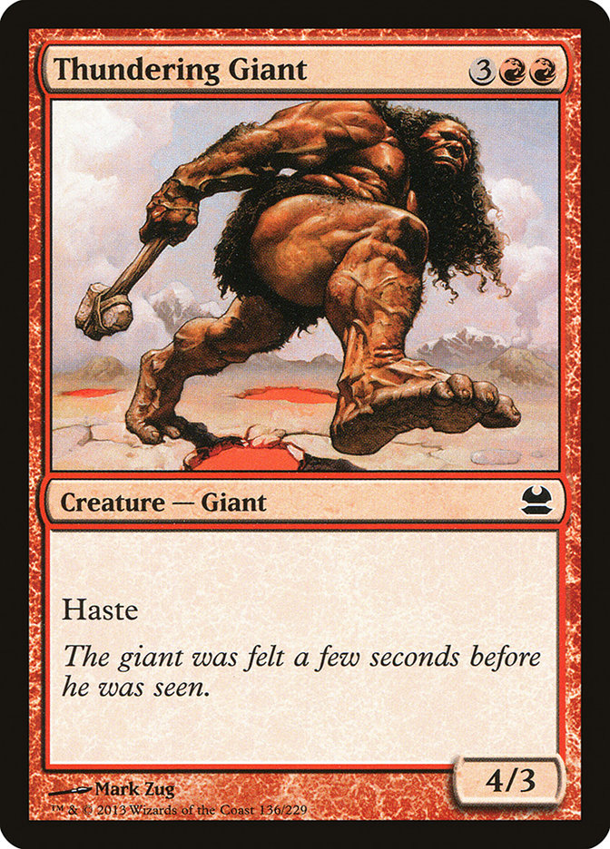 Thundering Giant [Modern Masters] | Deep Dive Games St. Marys