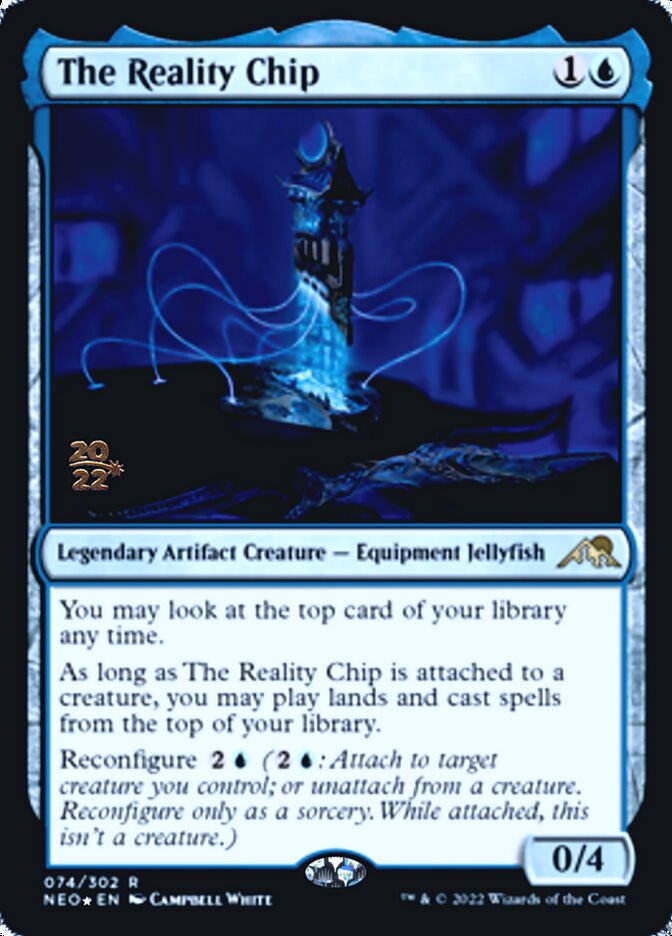 The Reality Chip [Kamigawa: Neon Dynasty Prerelease Promos] | Deep Dive Games St. Marys