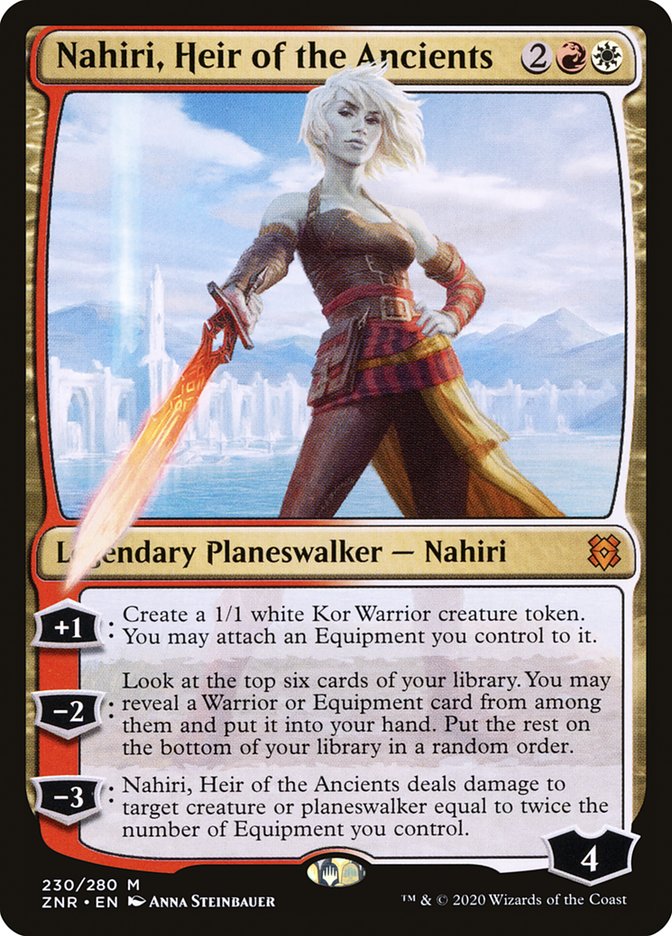 Nahiri, Heir of the Ancients [Zendikar Rising] | Deep Dive Games St. Marys