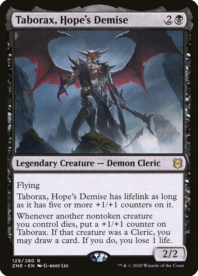 Taborax, Hope's Demise (Promo Pack) [Zendikar Rising Promos] | Deep Dive Games St. Marys