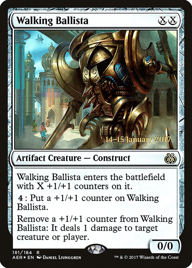 Walking Ballista [Aether Revolt Prerelease Promos] | Deep Dive Games St. Marys