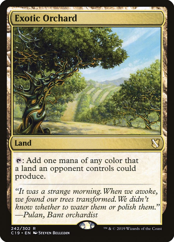 Exotic Orchard [Commander 2019] | Deep Dive Games St. Marys