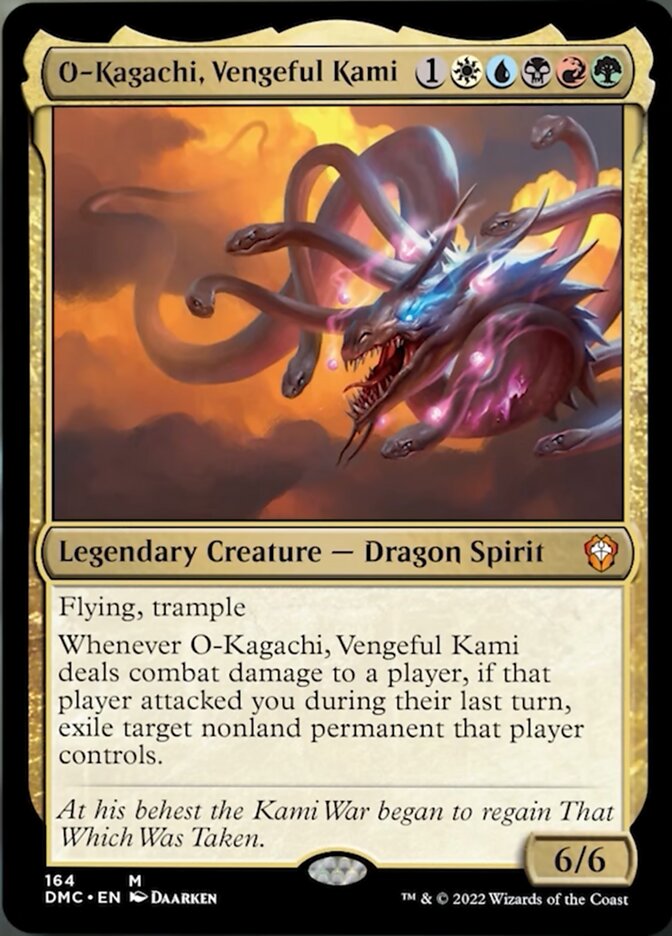 O-Kagachi, Vengeful Kami [Dominaria United Commander] | Deep Dive Games St. Marys