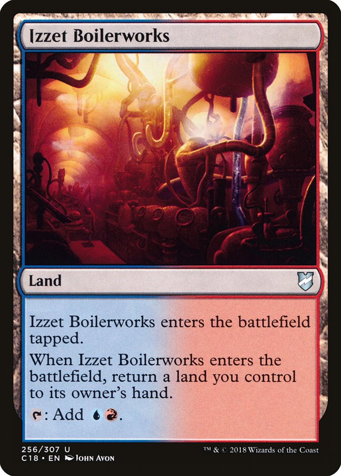 Izzet Boilerworks [Commander 2018] | Deep Dive Games St. Marys