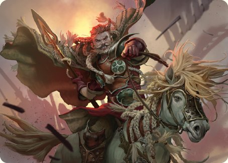 Eomer of the Riddermark Art Card [The Lord of the Rings: Tales of Middle-earth Art Series] | Deep Dive Games St. Marys