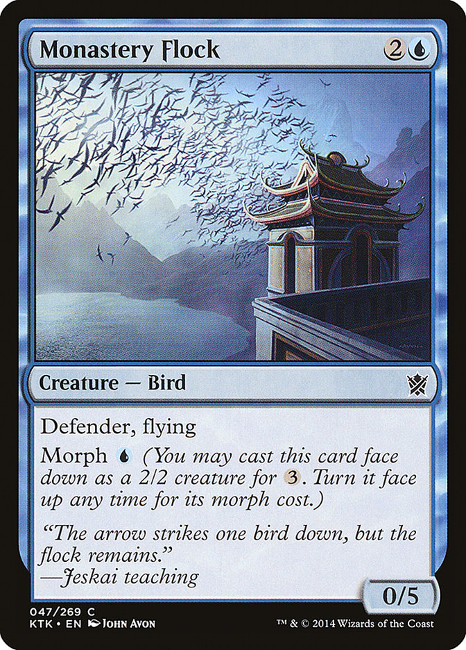 Monastery Flock [Khans of Tarkir] | Deep Dive Games St. Marys