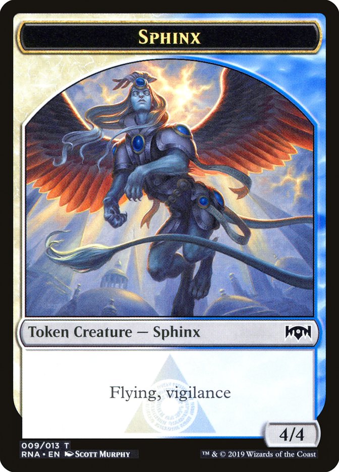 Sphinx Token [Ravnica Allegiance Tokens] | Deep Dive Games St. Marys