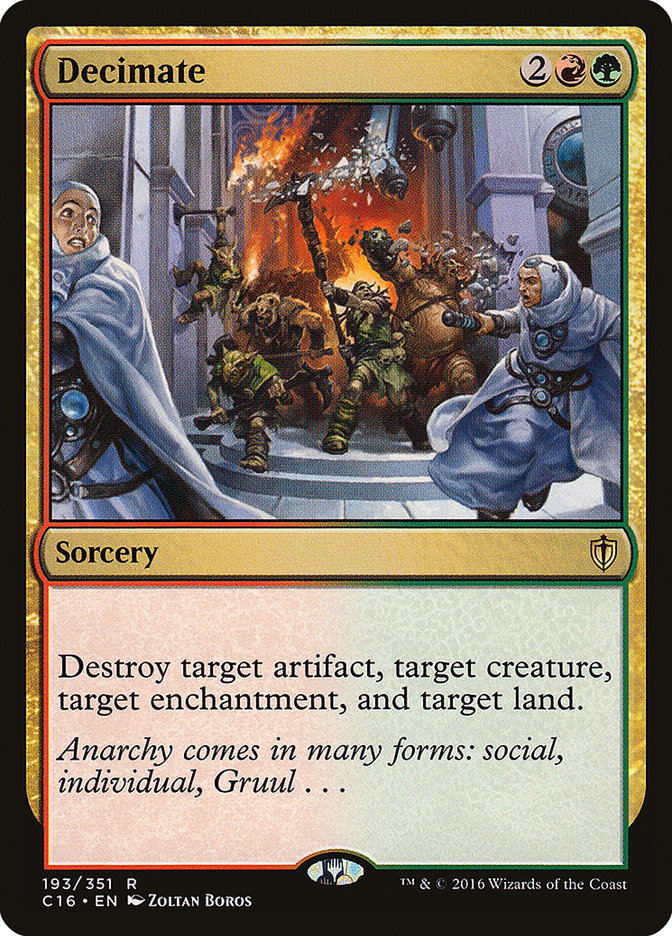 Decimate [Commander 2016] | Deep Dive Games St. Marys