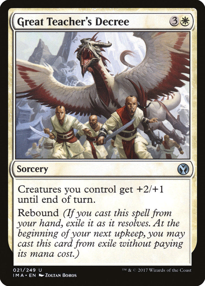 Great Teacher's Decree [Iconic Masters] | Deep Dive Games St. Marys