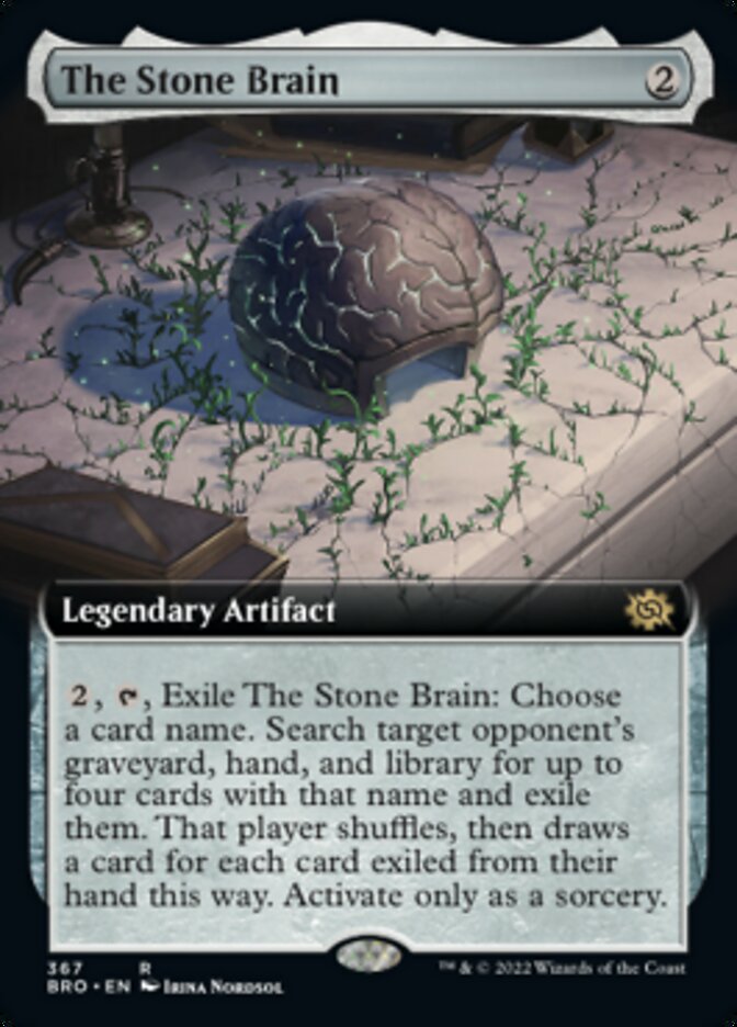 The Stone Brain (Extended Art) [The Brothers' War] | Deep Dive Games St. Marys