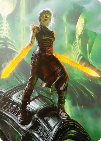 Nahiri, the Unforgiving Art Card [Phyrexia: All Will Be One Art Series] | Deep Dive Games St. Marys