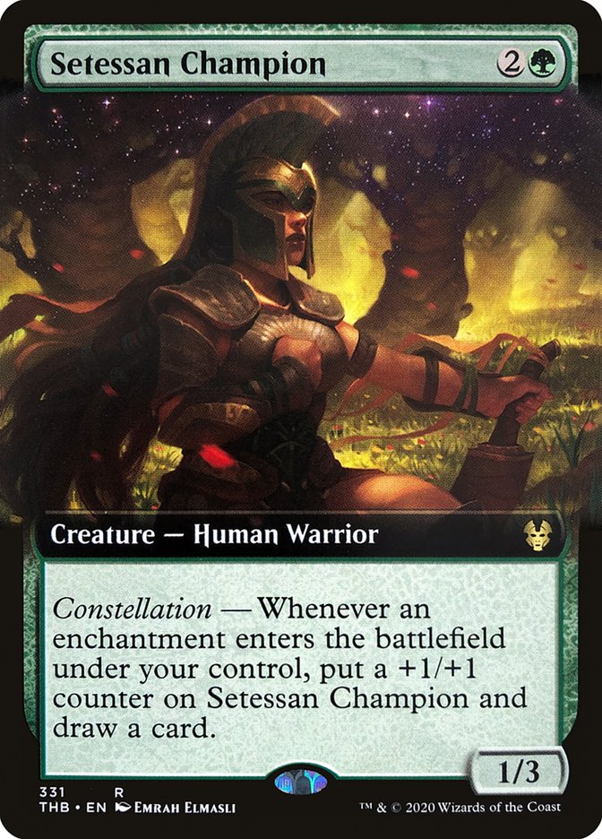 Setessan Champion (Extended Art) [Theros Beyond Death] | Deep Dive Games St. Marys