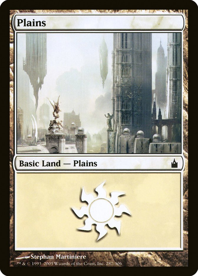 Plains (287) [Ravnica: City of Guilds] | Deep Dive Games St. Marys