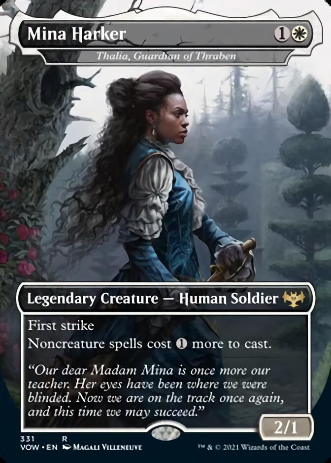 Thalia, Guardian of Thraben - Mina Harker [Innistrad: Crimson Vow] | Deep Dive Games St. Marys