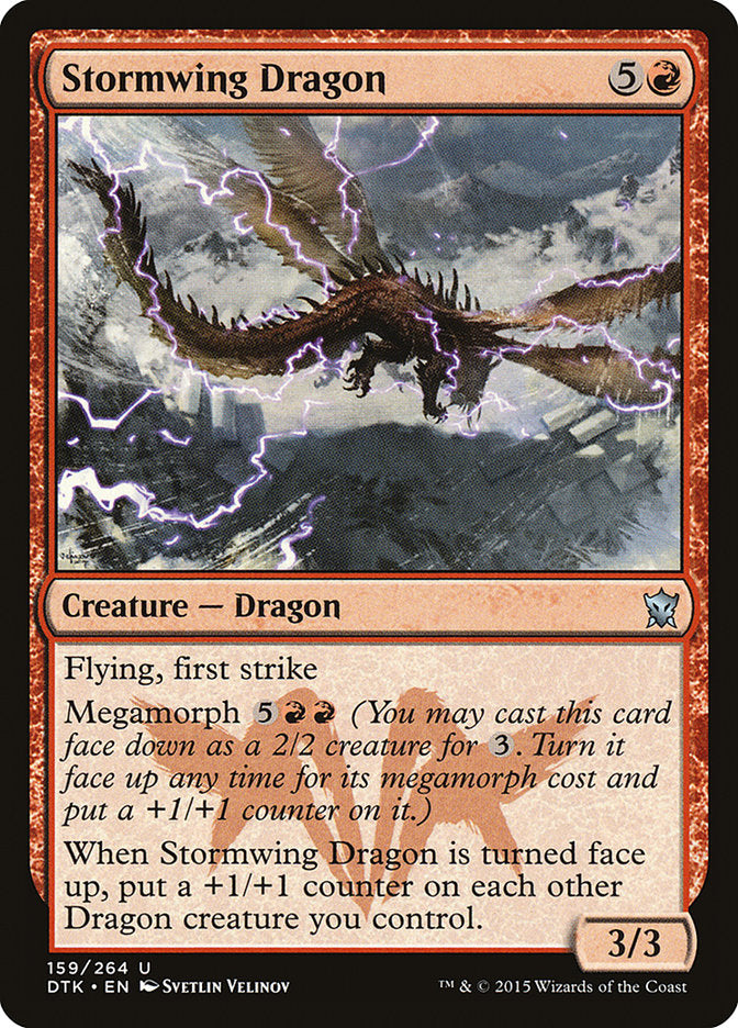 Stormwing Dragon [Dragons of Tarkir] | Deep Dive Games St. Marys