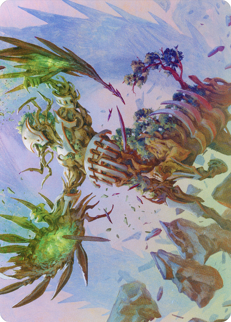 Botanical Brawler Art Card [March of the Machine Art Series] | Deep Dive Games St. Marys