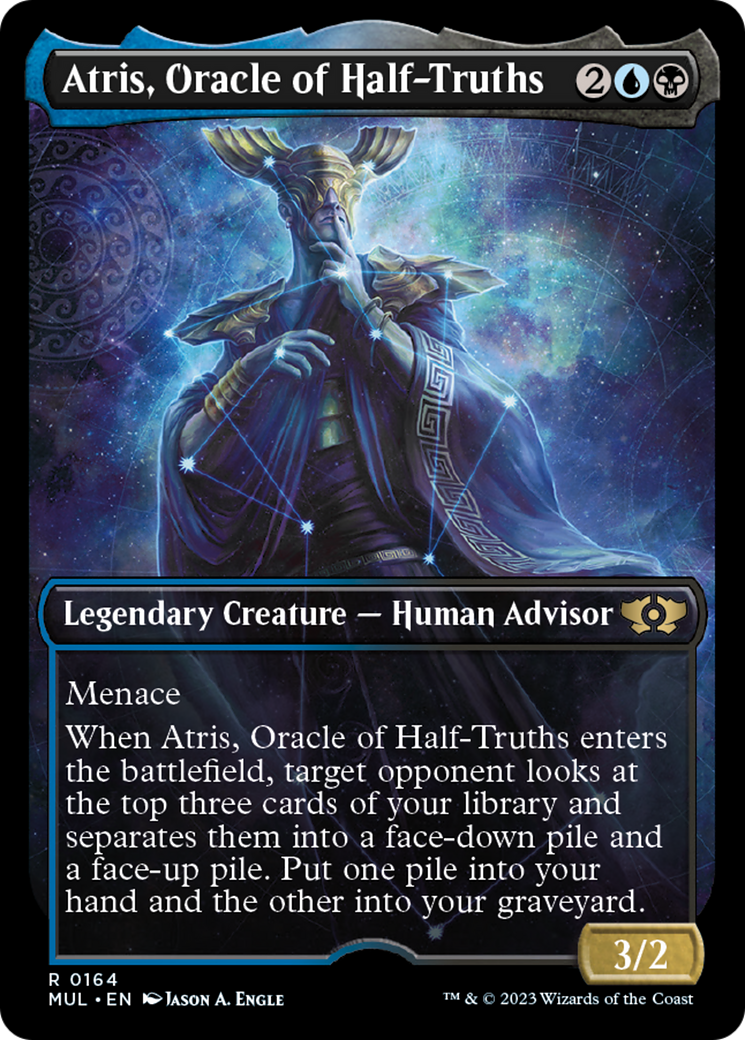 Atris, Oracle of Half-Truths (Halo Foil) [Multiverse Legends] | Deep Dive Games St. Marys