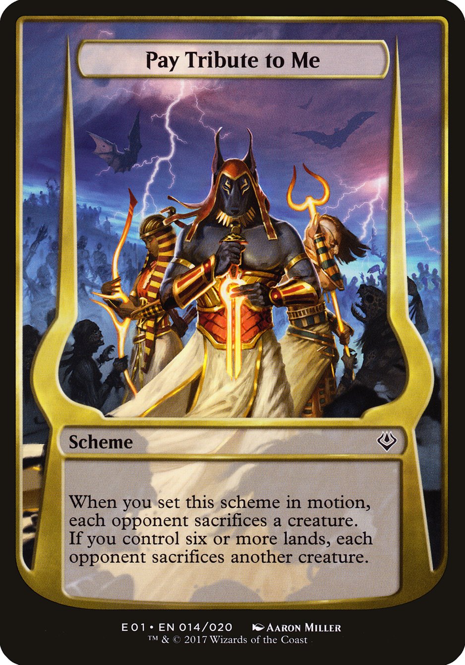 Pay Tribute to Me (Schemes) [Archenemy: Nicol Bolas Schemes] | Deep Dive Games St. Marys